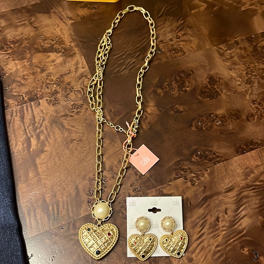 Cabi Necklace and Earrings